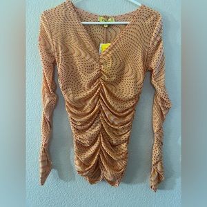Sam Edelman Circus NY sheer blouse